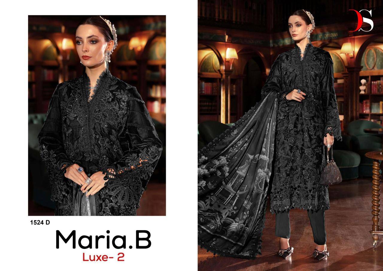 Deepsy hit design of maria b luxe 25-2 salwar suit Wholesale market Mumbai